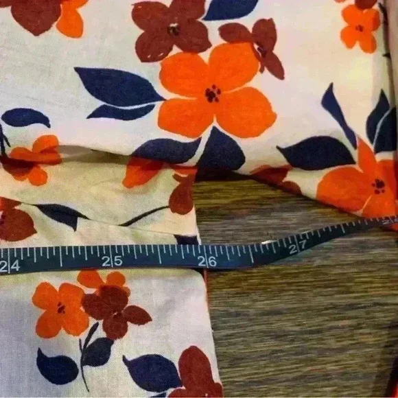 Elizabeth & James Long Sleeves Floral Blouse Size XL - Picture 6 of 8